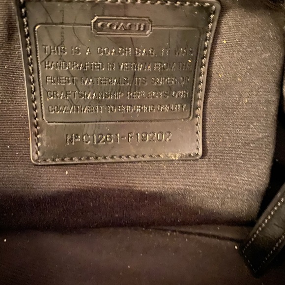 Coach Diaper bag
